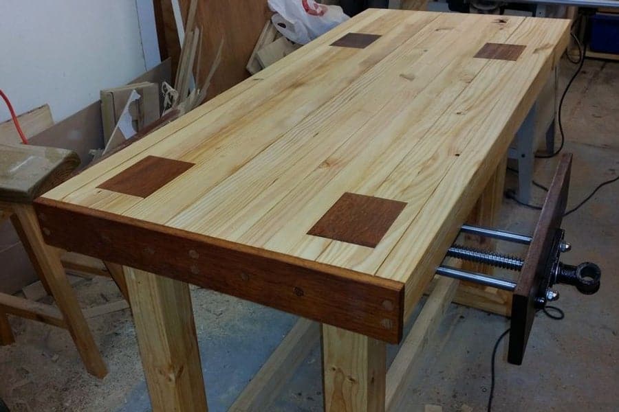 diy wood work table