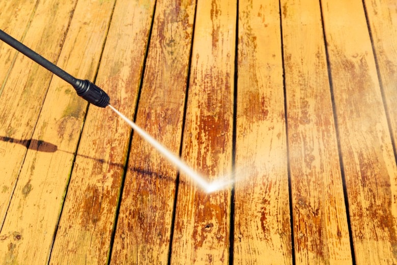 Deck Power Washing 