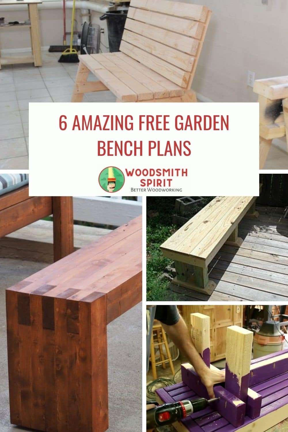 6 Free Diy Garden Bench Plans For Your, How To Make A Simple Garden Seat