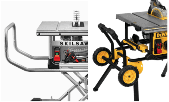 Table Saw Comparison: Skilsaw SPT99 Vs Dewalt DWE7491RS