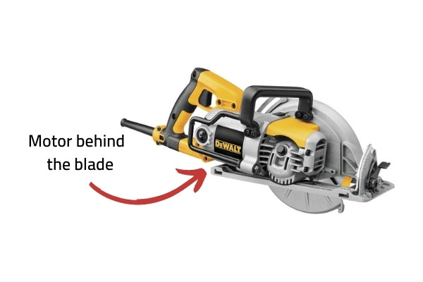 Worm drive circular saw