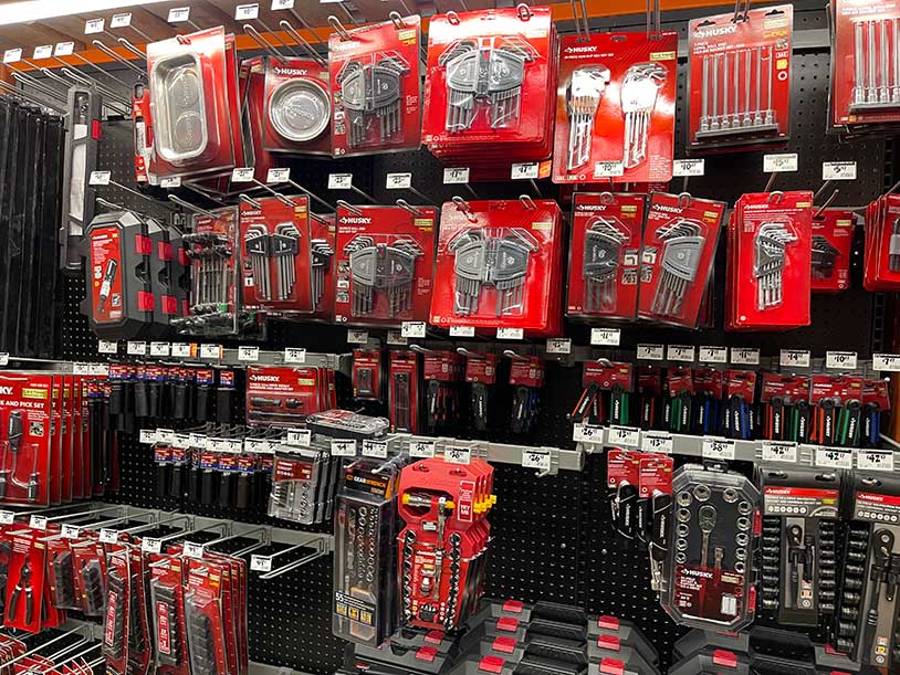 Husky tools Display