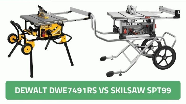 SKILSAW SPT99 vs DEWALT DWE7491RS Table Saw